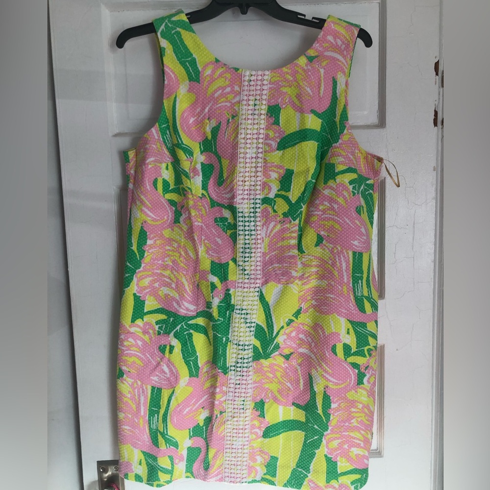 Lilly Pulitzer Pink and Green Mini Dress size 20w women’s - NWOT new